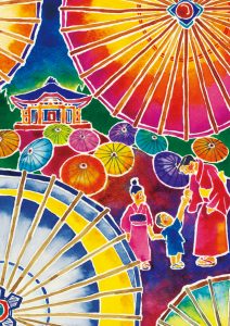 A Magical Summer Tradition – Daisen Umbrella Light-Up